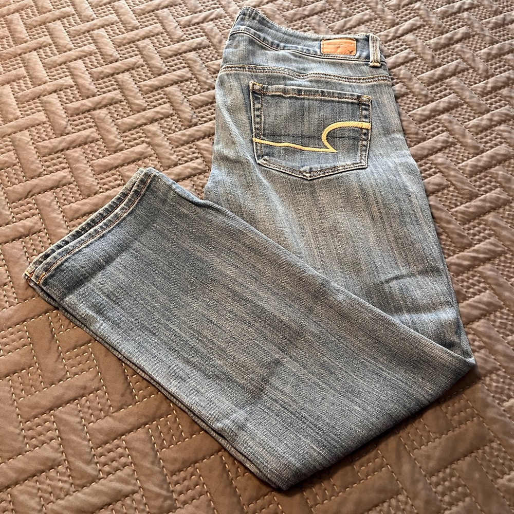 American Eagle Artist Stretch Cropped Size 4